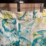 Mixit  Artistic Blue and Green Skorts for Summer Photo 2