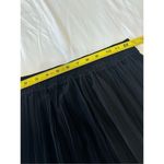 margaret o'leary NWT Margaret O’Leary Black Pleated Skirt Size XS Photo 3