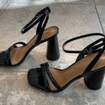 Sam Edelman  Kia Block Heel Sandal Black Patent New in Box, Retail $140 Photo 4