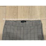 Talbots  Brown Black Classic Plaid Cotton Stretch Pocket Chatham Ankle Pants Sz 6 Photo 8