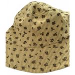 Melrose and Market  Corduroy Bucket Hat Yellow Mustard Floral NWT Photo 2