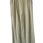 St. John Collection By Marie Gray Size 8 Santana Knit Wide Leg Light Green Pants Photo 0