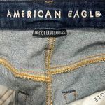 American Eagle Next Level Airflex Distressed Bermuda Denim Shorts Blue Size 28 Photo 5