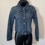 Anthropologie Pilcro and the Letterpress Classic Denim Trucker Jacket Size XS P Photo 1