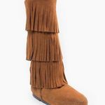 Minnetonka  three layer triple fringe boots Photo 1