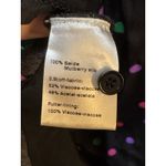 Akris NEW Punto Multicolor Dot Mulberry Silk Dress in Black/Multi - Size 12 Photo 7