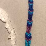Handmade Friendship Bracelet Blue Photo 1