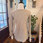 Twenty Second  NWOT Gray Women's Long Sleeve Top w/ Lace Detail around Wrist Photo 1