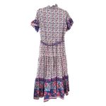 NWOT Millie Victorias Maxi Dress Floral Bluebell Size Small Purple Photo 4