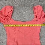 We Wore What ‎ Puff Sleeve Midi Dress Coral 4 Photo 6