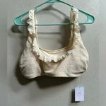 ANDIE NEW | Swim The Hydra Top | Vanilla | Women’s Size L Photo 0