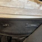 Ann Taylor Loft Womens Size 6 Pants Marisa Skinny Black Zippered Front Pockets Photo 3