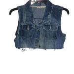Dollhouse  MJ Y2K Jeans Vest Crop Juniors Photo 1