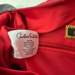 Carlos‎ Falchi Vintage black
Soft Leather Drawstring CROSSBODY Bag Black Photo 6