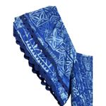 Olivia James Brooke Dress in Native Dusk Sz. M Blue Size M Photo 6