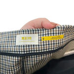 Anthropologie ‎ Maeve Plaid Crop Dress Pants Check Print Brown Navy Blue Size 0 Photo 11