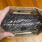 Dana Buchman  Natural Cork Clutch Cosmetics bag Photo 2