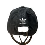 Adidas  Women’s One Size Faded Black Adjustable Baseball Ball Cap Hat Cotton Photo 2