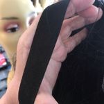 Black curly long wig extreme sports dance lace wig Size 24 Photo 7