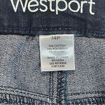 Westport  | Petite Dark Wash Classic Fit Straight Leg Jeans | 14P Photo 8