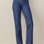 Reformation  Cynthia High Rise Straight Long Jeans NWT Photo 0