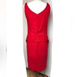 Giorgio Armani Le Collezioni Sleevess Red Dress Vintage Photo 1