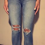 Aeropostale Dark Ripped Denim Jeans Photo 0