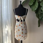 LA Hearts L.A Hearts Pacsun Floral Faux Button Front Mini Dress Photo 4