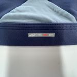 Aerie Sports Bra Womens Medium Blue Mesh Racerback Chill Play Move Athletic Gym Photo 3