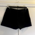 Alice + Olivia  black cotton shorts size 0 Photo 2