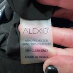 Alexis  WOMENS XS Black Wide-Leg Pants with Red and White Dots Photo 8