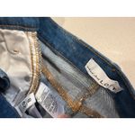 Loft  Jeans Womens 30" High Rise The Kick Crop Distressed Flare Stretch Travel Photo 2