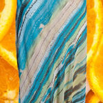 Notations Women's Multicolor Polyester Beaded Belt Ruffle Hem Maxi Skirt Size L Photo 0