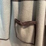 Elle  Gray Sweater with Black Accents Photo 2