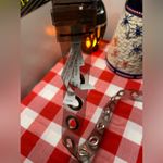 Wild Fable  Black Vinyl Grommet Belt Photo 5