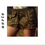 Aerie 🆕 Offline by Nylon Shine Short Olive L🆕 Photo 1