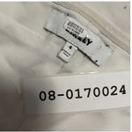 Likely  Dress Women 4 White Strapless Ruffle‎ Overlay Bodycon Sheath Midi Slit Photo 5