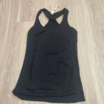 Fabletics  Black Cut Out Fitted Tank Top Photo 0