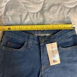 Frankie b Jeans Size 2, Inseam: 34 Inches. patchwork bootcut Blue Photo 3
