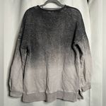 M. Rena Grey Ombré Oversized Pullover Sweater Small Gray Photo 1