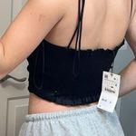 ZARA New Black Crop Top Photo 1