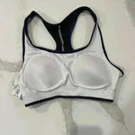 Everlast Sport Athletic Racerback Padded Purple/Black Sports Bra Women’s Medium Photo 4