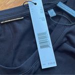 Elie Tahari Sequin Puff Sleeve T-Shirt Blouse Black Sz L Photo 5