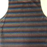 Soprano  Halter Crop Top Shimmer Rainbow Metallic Glitter Crop Top Size XS Junior Photo 2