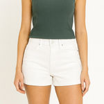 Old Navy  Size Medium Blue Waffle Knit Crop Tank Top. Photo 0