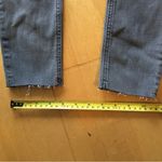 EXPRESS Stretch, High Rise, Raw Hem, Ankle Legging Jeans, Size 0R, Gray Photo 13