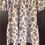 NWT SMITH & QUINN Tory Sand Dweller Seashell Print Puff Sleeve Dress XS Rtl $165 Photo 9