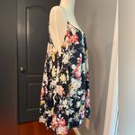 Saks 5th Avenue Floral Navy AOP Sleeveless Flowy Boho Festival Dress Photo 1