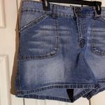 Zana Di Flat Front High Rise Denim Shorts 18 Photo 1