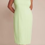 11 Honoré 11 Honore Solange Midi Dress in Paradise Green Size 20   Photo 0